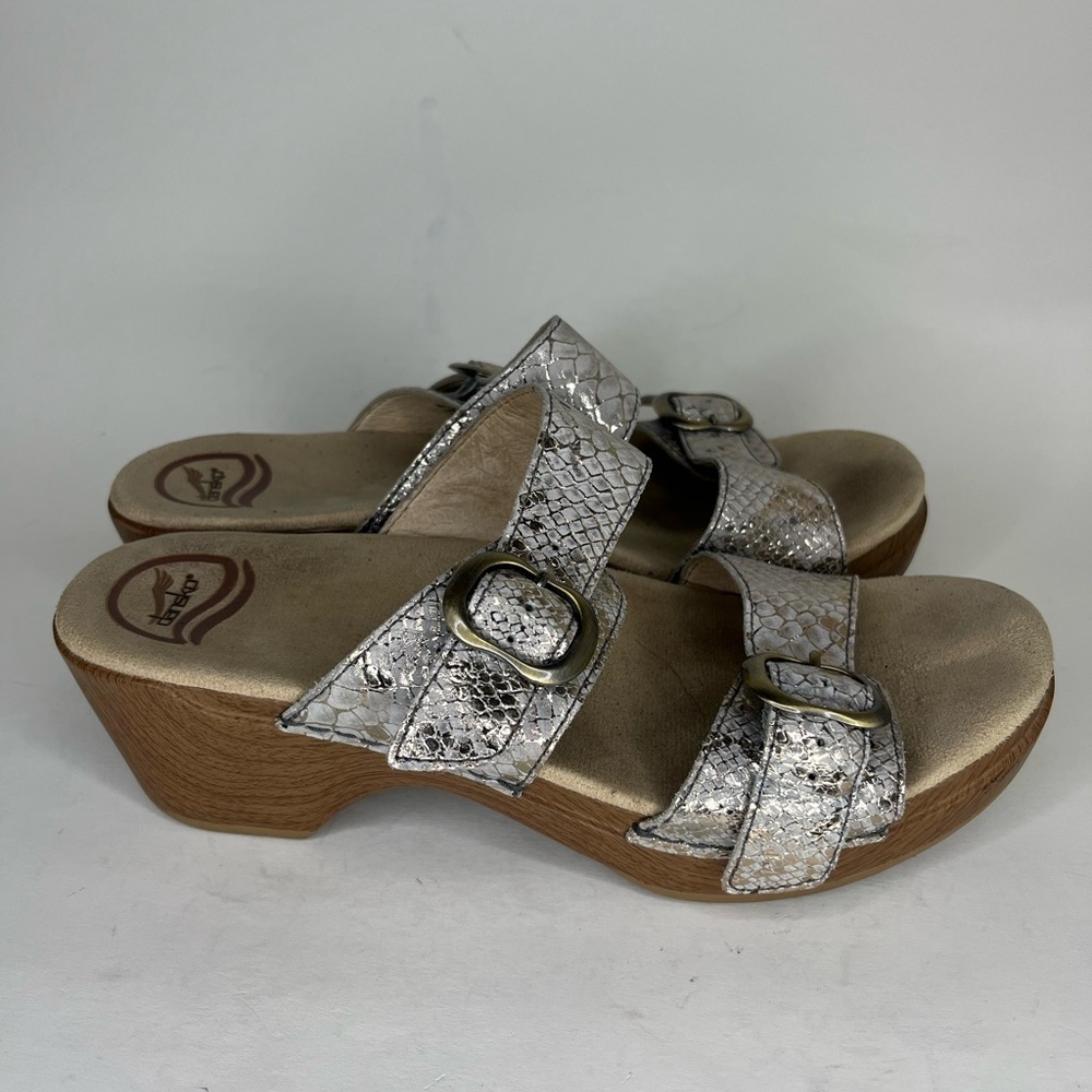 dansko sandals Shoes Clogs Women Size 39 US 8 Leather Upper